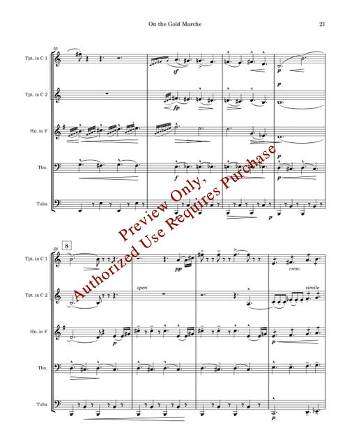 Golden Suite for Brass Quintet