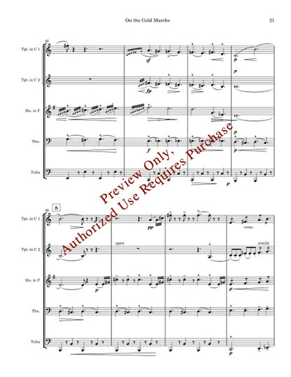 Golden Suite for Brass Quintet