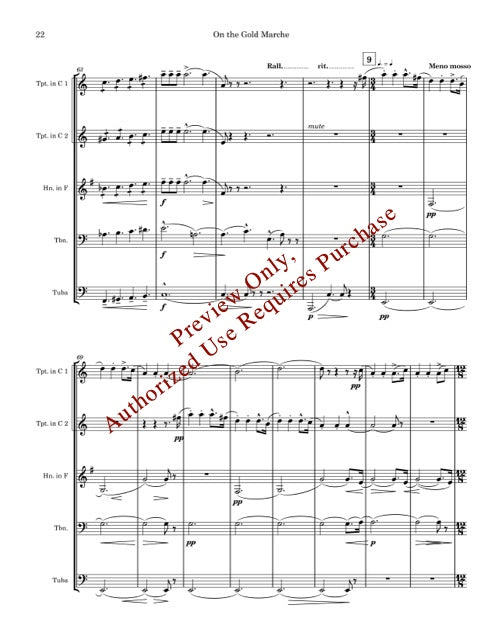 Golden Suite for Brass Quintet