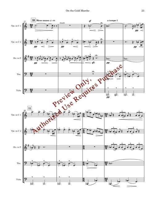 Golden Suite for Brass Quintet