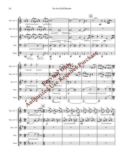 Golden Suite for Brass Quintet