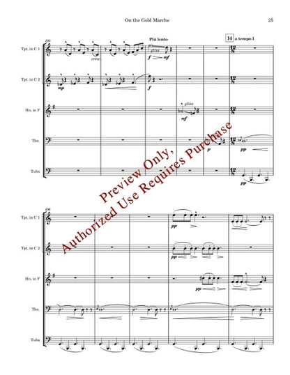 Golden Suite for Brass Quintet