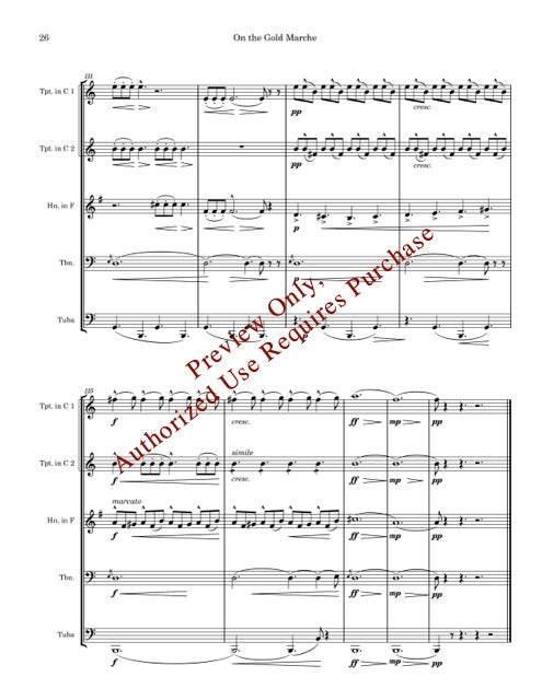 Golden Suite for Brass Quintet
