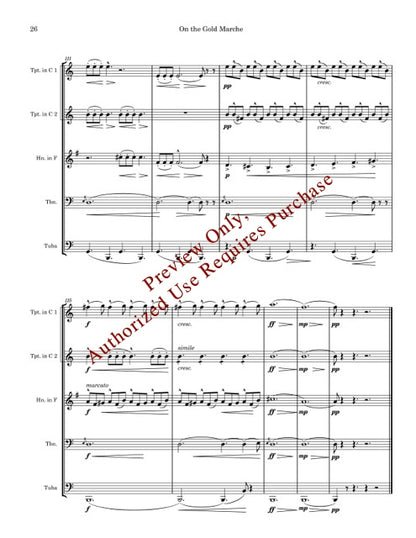 Golden Suite for Brass Quintet