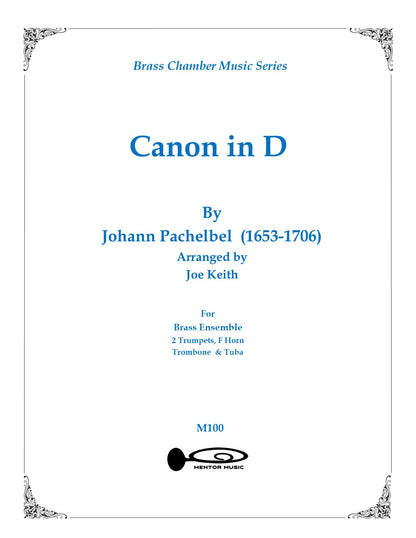 Canon in D for Brass Quintet