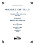 Mirabile Mysterium for Brass Quintet