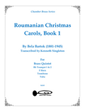 Roumanian Christmas Carols Bk 1 for Brass Quintet