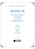 Ricercar for Brass Trio (Willaert)