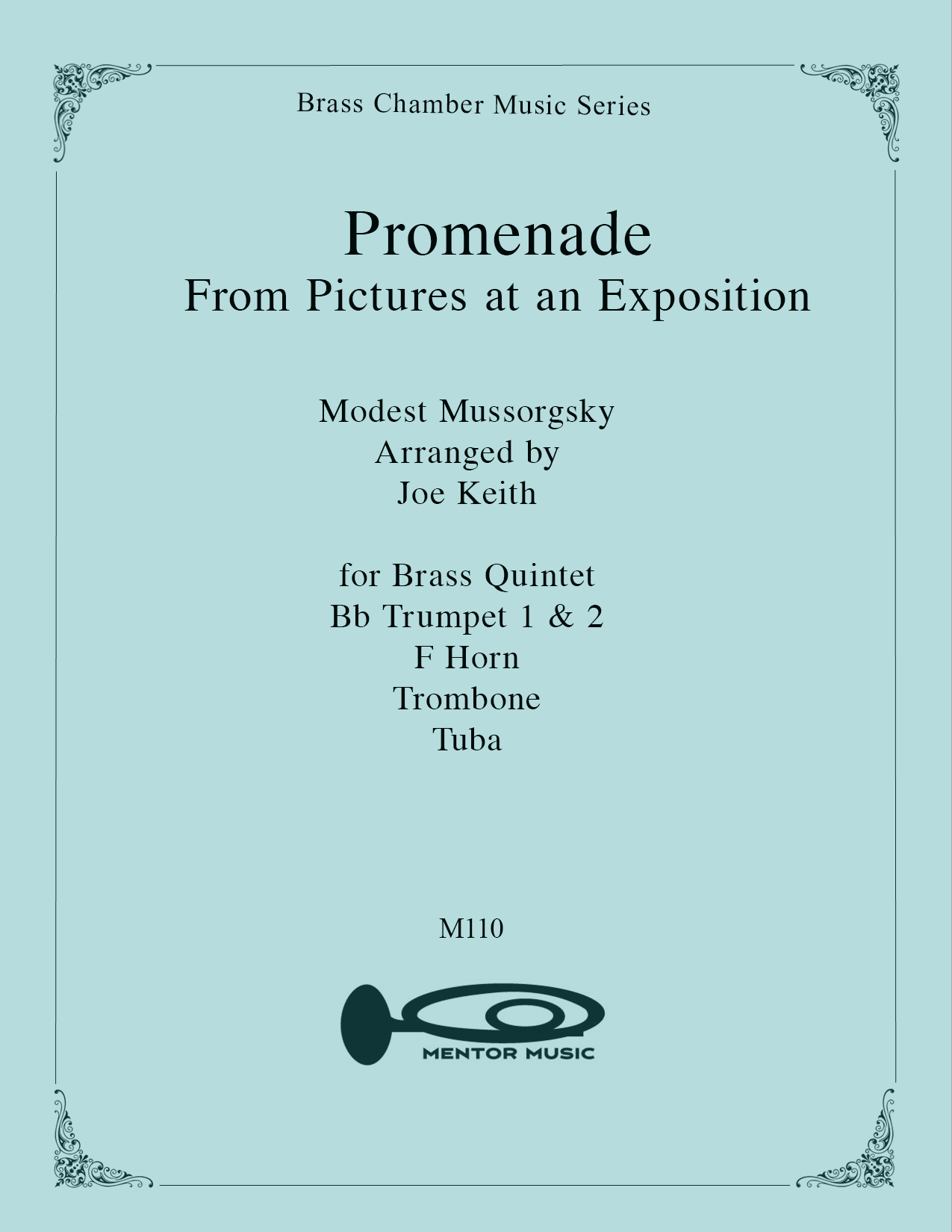 Promenade From Pictures at an Exposition - Brass Quintet