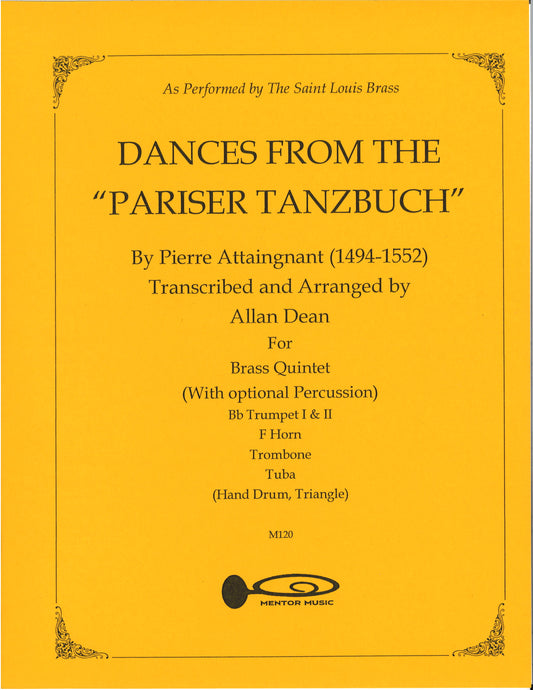 Dances for the Pariser Tanzbuch