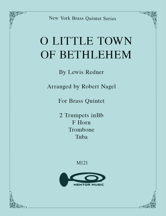 O Little Town of Bethlehem - Brass Quintet