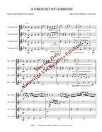 A Ground of Gibbon for Trumpet Quartet