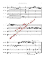 A Ground of Gibbon for Trumpet Quartet