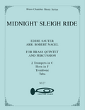Midnight Sleigh Ride for Brass Quintet + Percussion