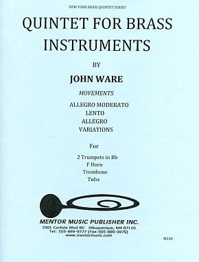 Quintet for Brass Instruments (Ware)