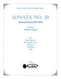 Sonata No. 39 for Brass Quintet