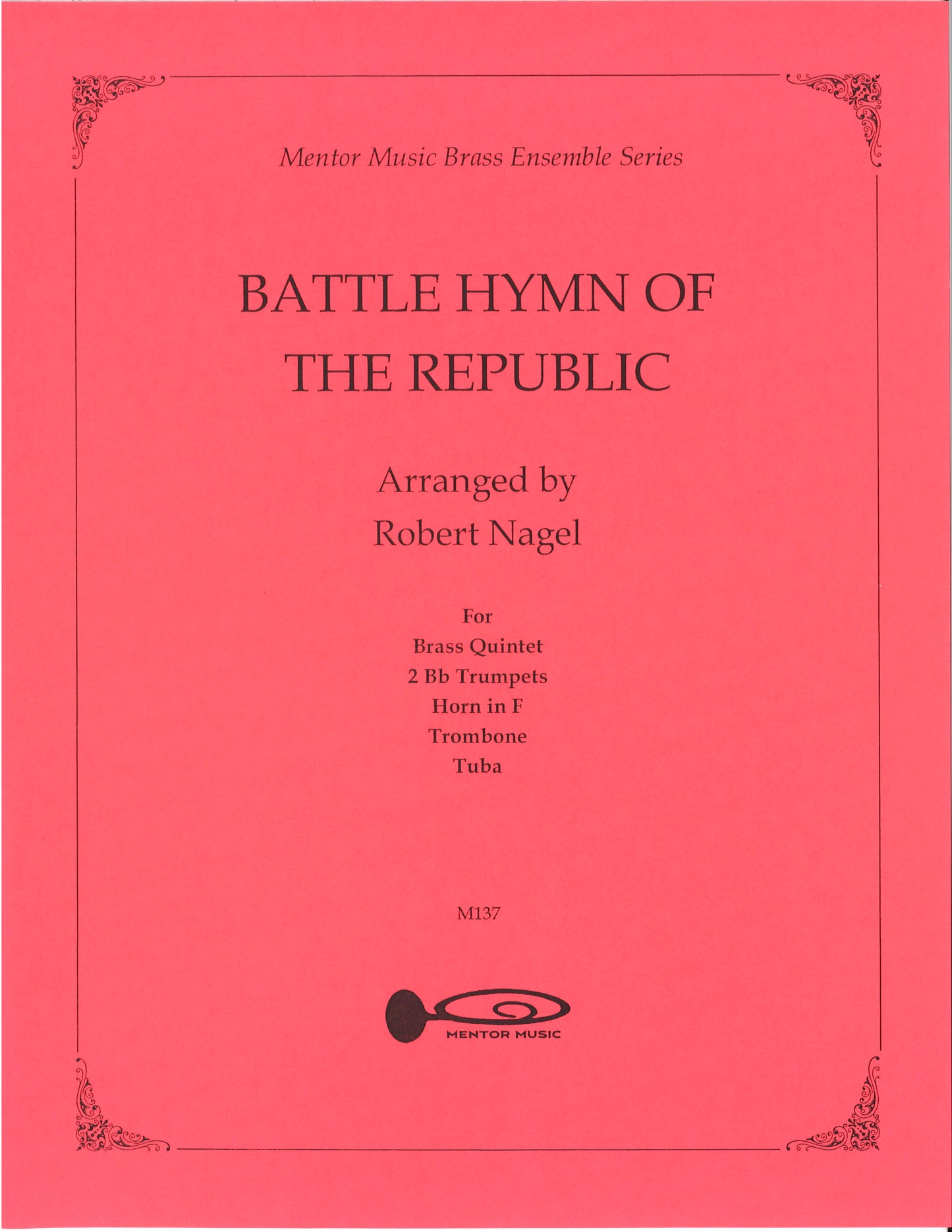 Battle Hymn of the Republic for Brass Quintet
