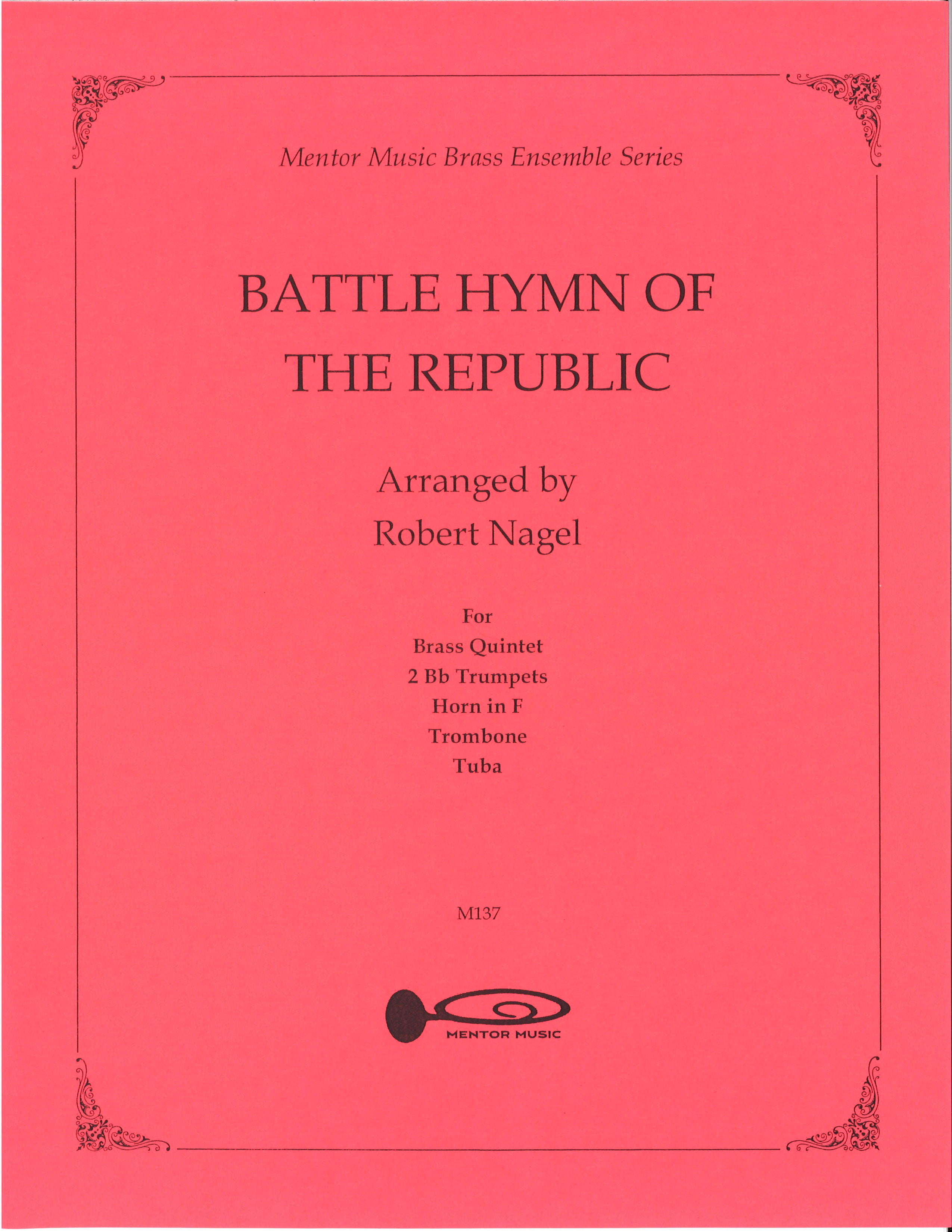 Battle Hymn of the Republic for Brass Quintet