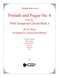 Prelude and Fugue No. 4 for Brass Quintet