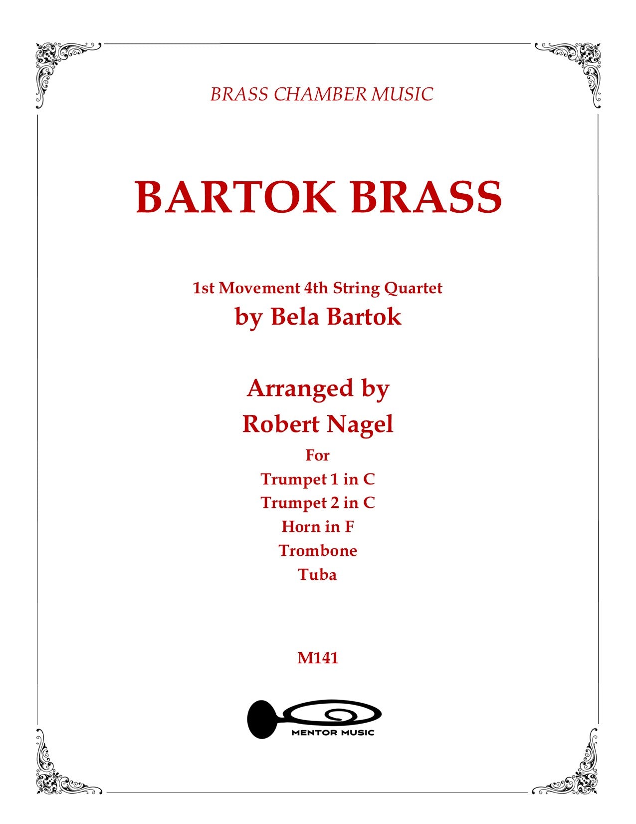 Bartok Brass for Brass Quintet