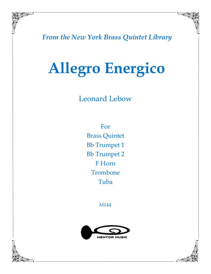 Allegro Energico for Brass Quintet