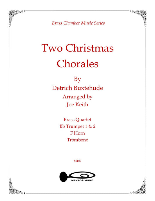 Two Christmas Chorales - Brass Quartet