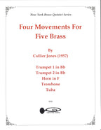 Four Movements for Five Brass (1957) Collier Jones