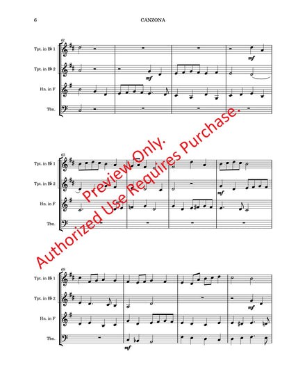 Canzona for Brass Quartet (Frescobaldi)