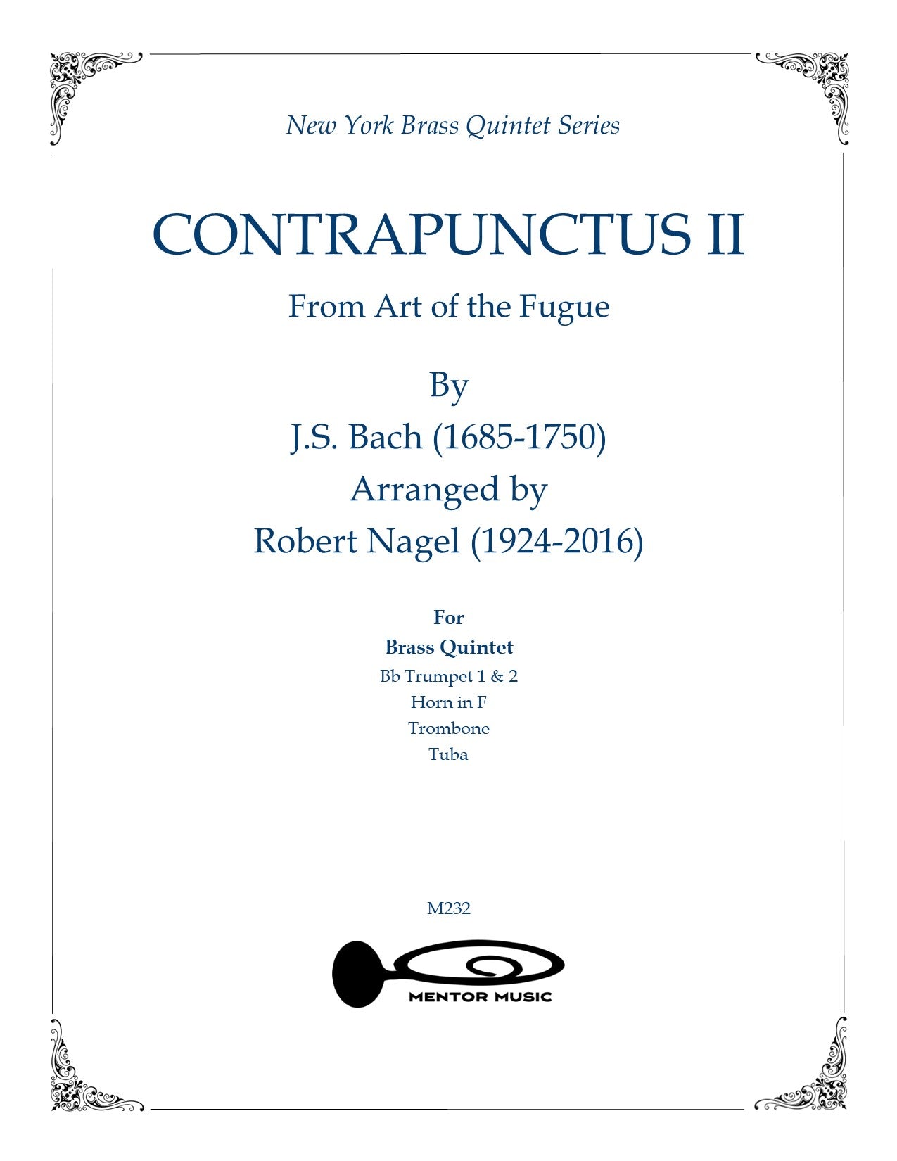 Contrapunctus II for Brass Quintet