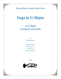 Fuga in G Major - Brass Quartet