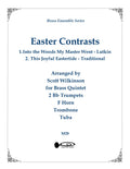 Easter Contrasts for Brass Quintet (2001)