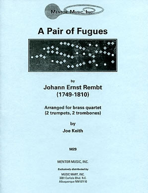 A Pair of Fugues (for Brass Quartet)