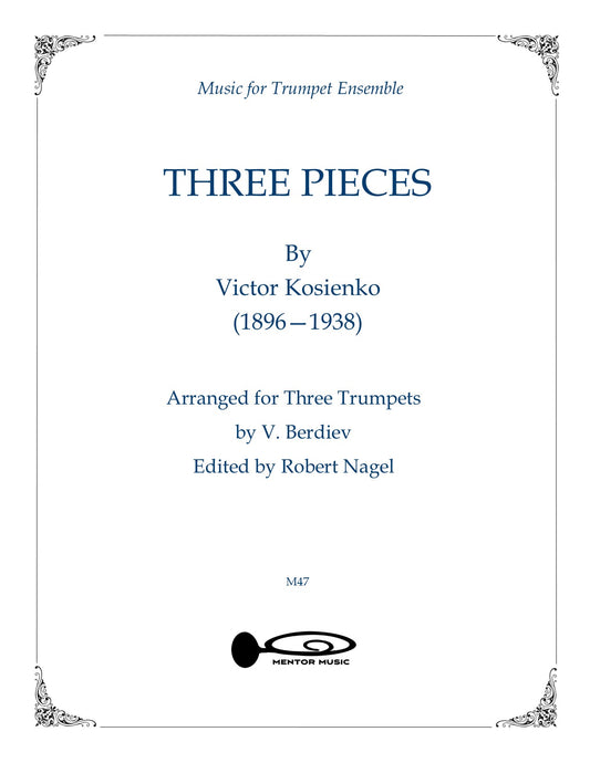 Three Pieces for Trumpet Trio