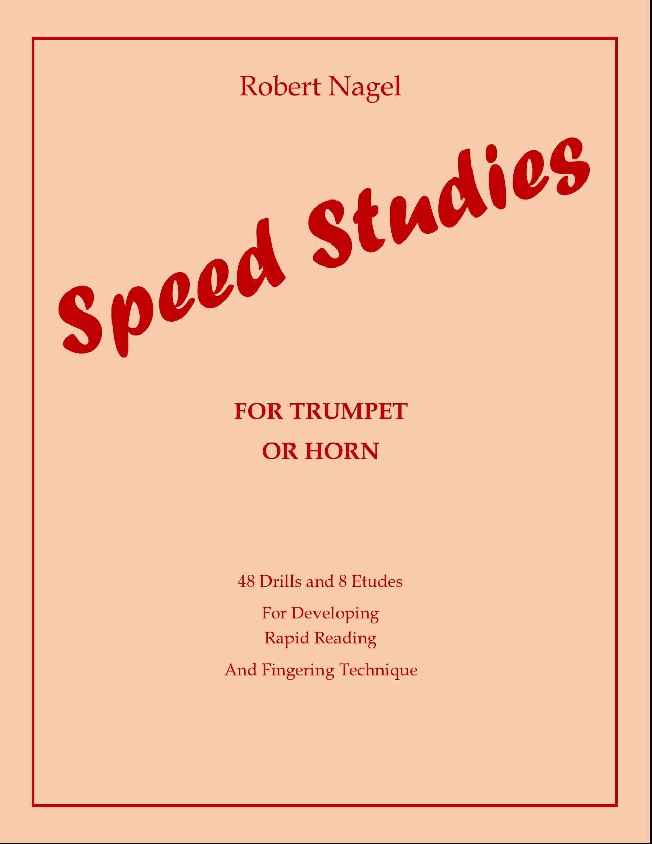 Speed Studies - Robert Nagel