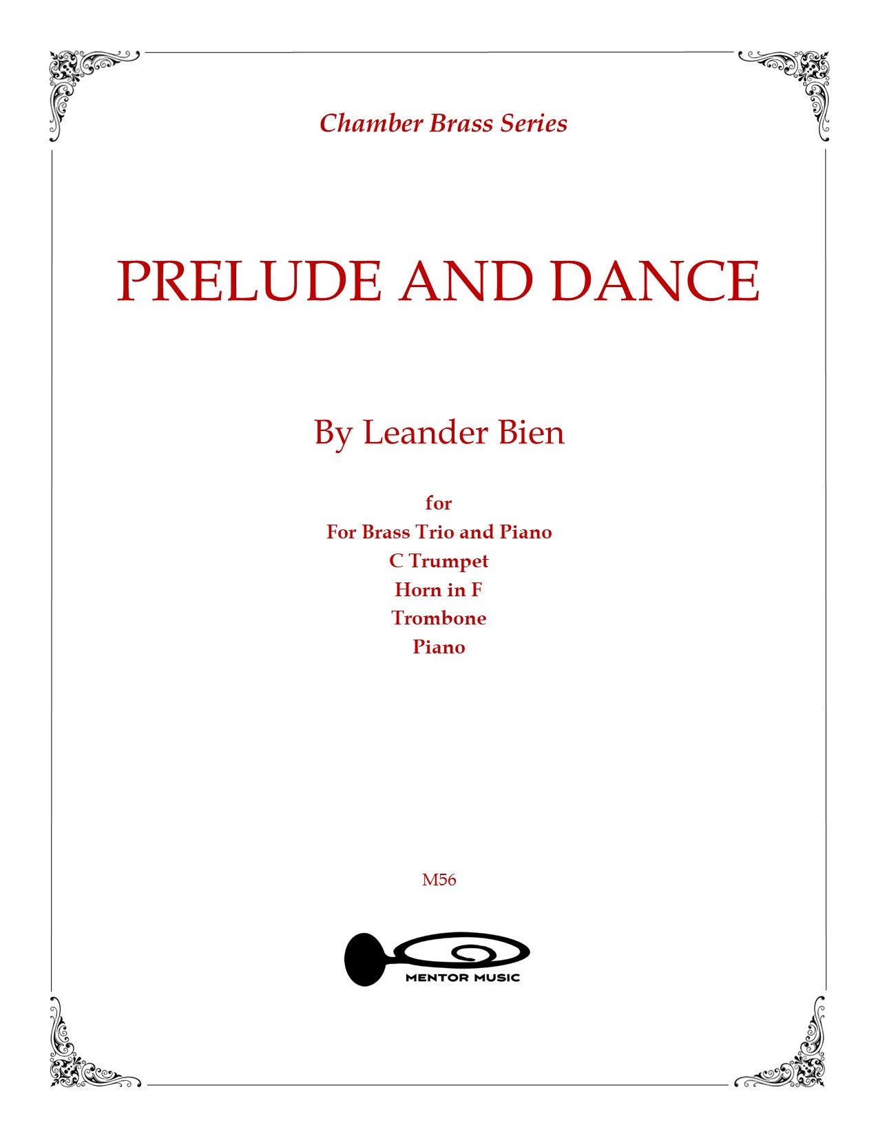 Prelude and Dance for Brass Trio