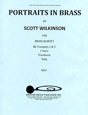 Portraits in Brass for Brass Quintet
