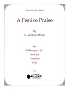 A Festive Praise (Brass Quintet)