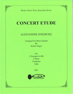 Concert Etude for Brass Quintet