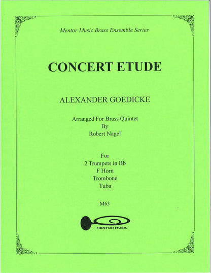 Concert Etude for Brass Quintet