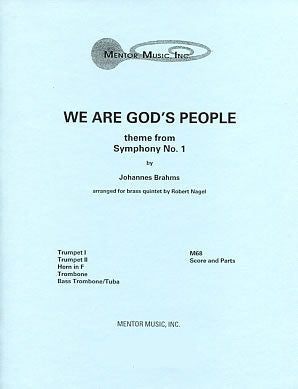 We Are God's People (Theme from Symphony No . 1) - Brass Quintet