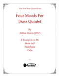 Four Moods for Brass Quintet (1957)