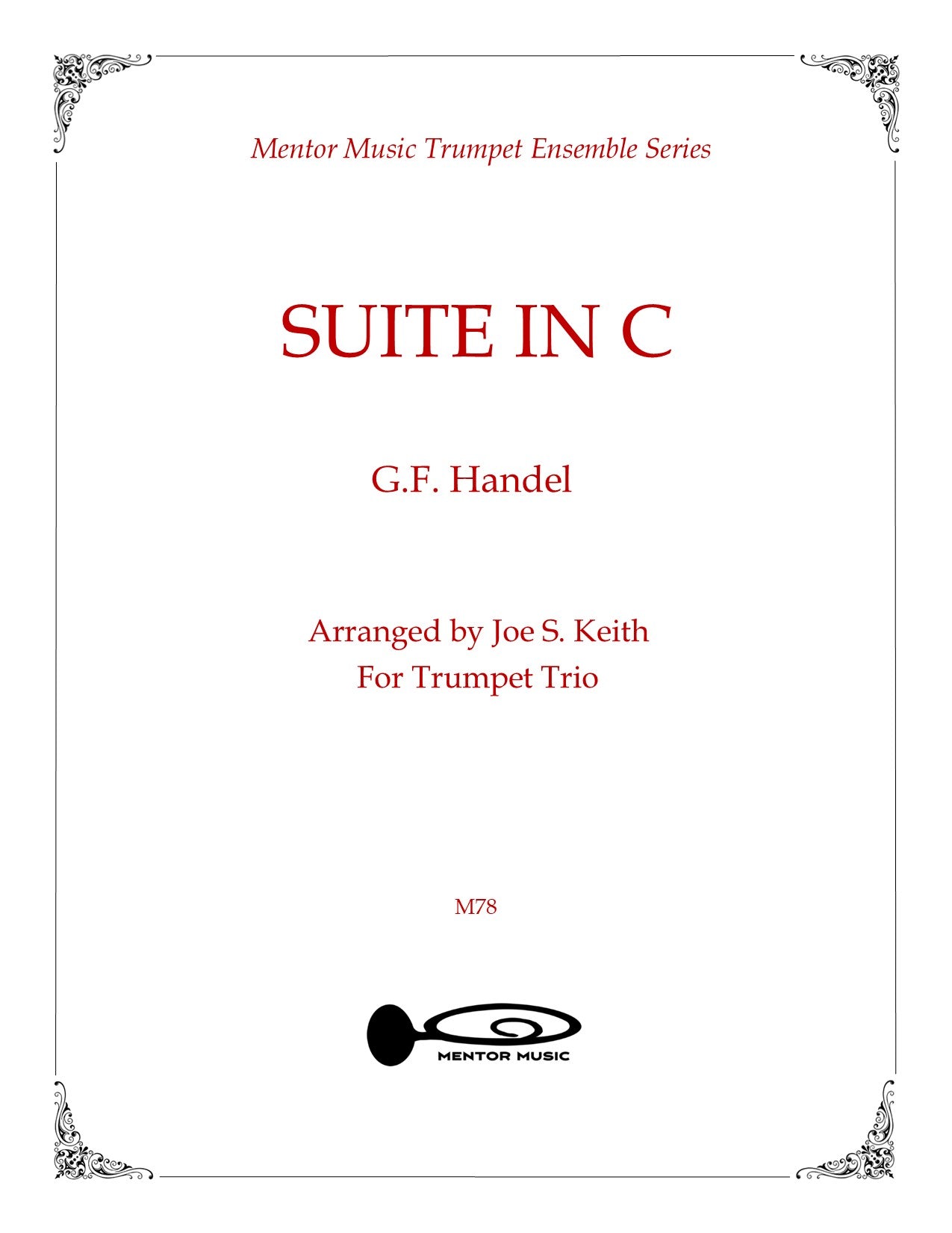 Trumpet Suite in C by Handel (for Trumpet Trio)