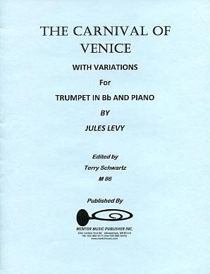 Carnival of Venice With Variations for Bb Trumpet and Piano