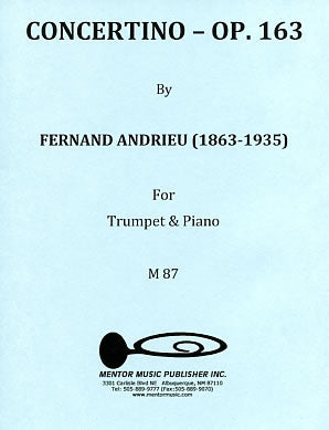 Concertino No. 3 Op. 163 for Trumpet and Piano
