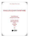 Hallelujah Fanfare for Brass Quintet