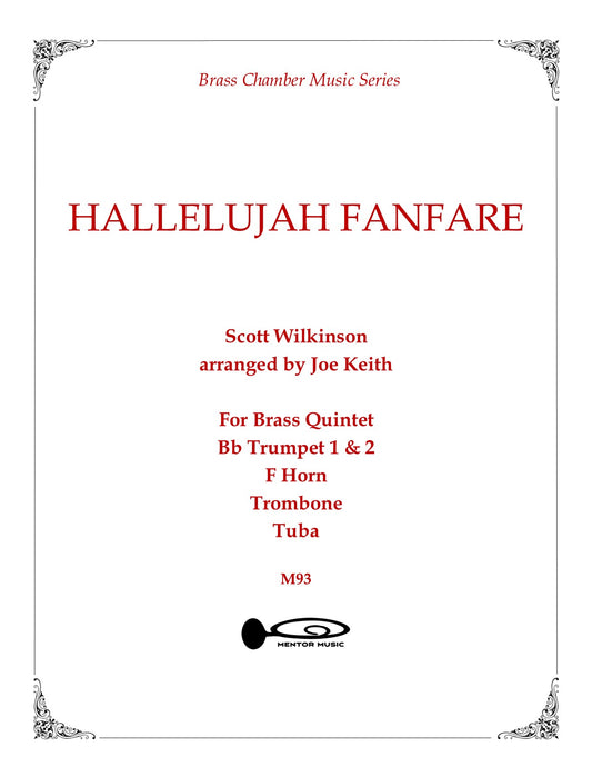 Hallelujah Fanfare for Brass Quintet