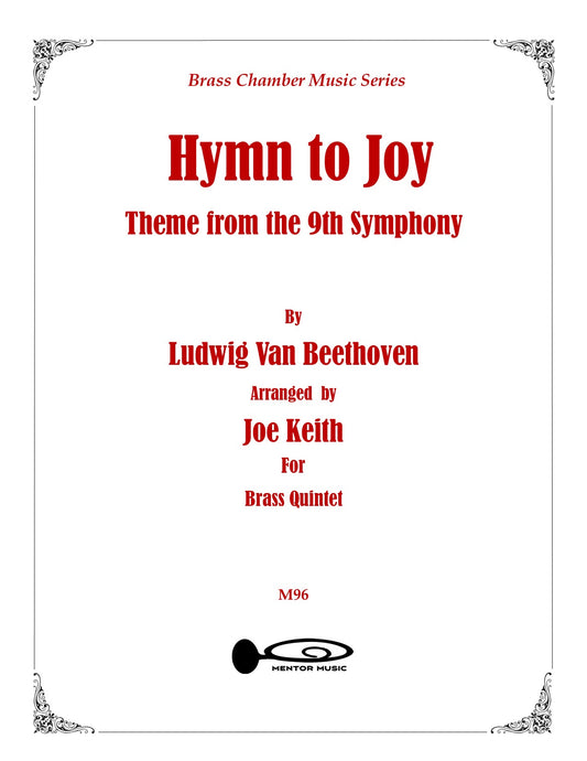 Hymn to Joy for Brass Quintet