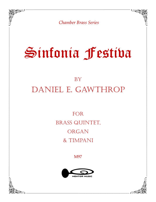 Sinfonia Festiva for Brass Quintet