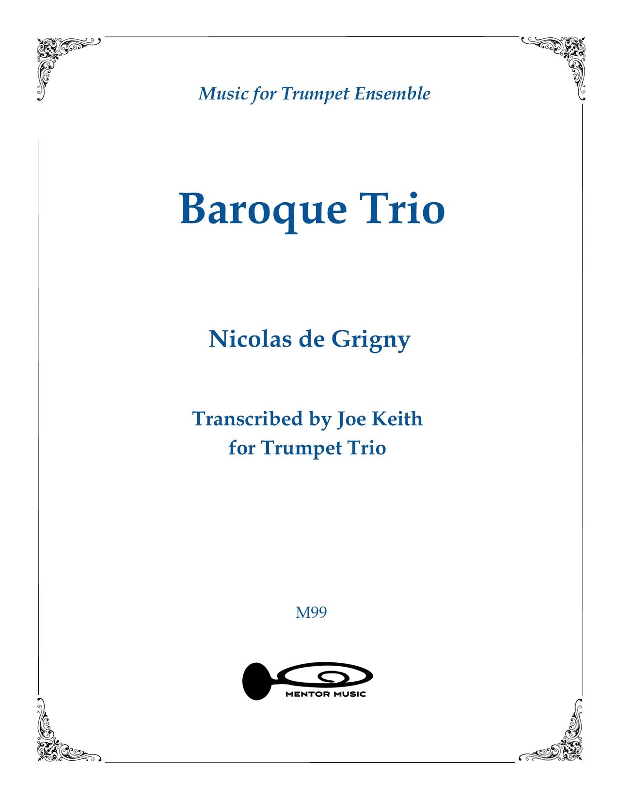 Baroque Trio for Three Trumpets