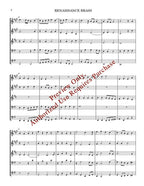 Renaissance Brass for Brass Quintet